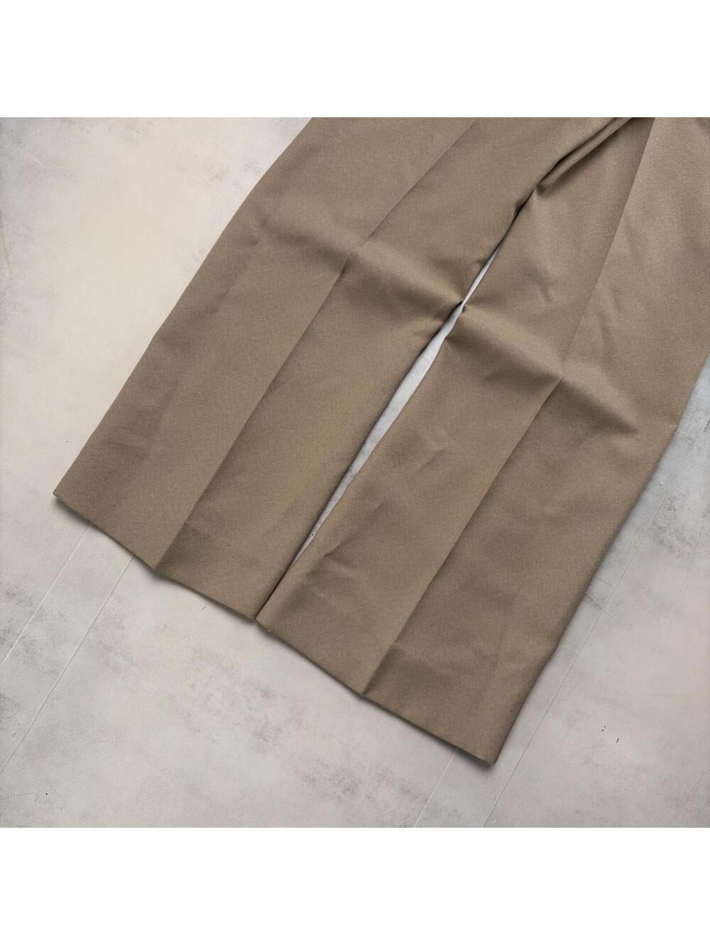 Vintage 70s Levi’s Panatela Tan Flare Bootcut Dress Pants - Picture 4 of 8